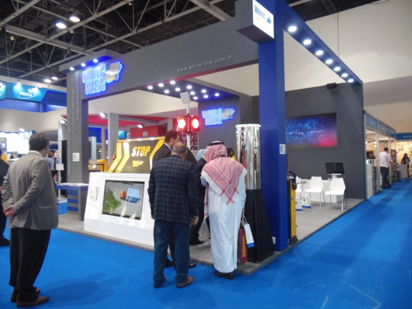 White Rose was in Dubai Intersec 2016 Fair!