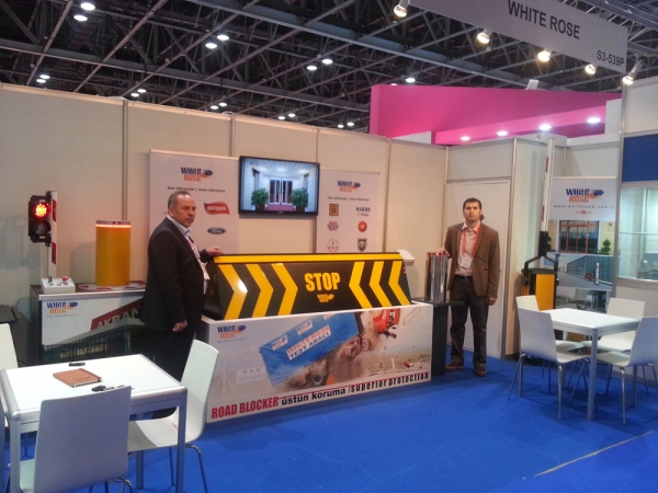 White Rose in Dubai Intersec Fair