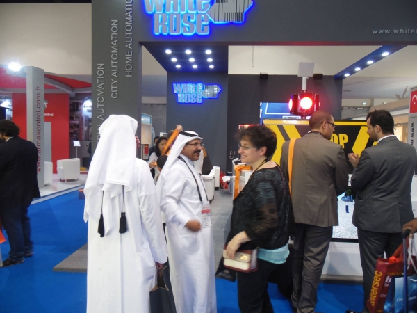 White Rose was in Dubai Intersec 2016 Fair!