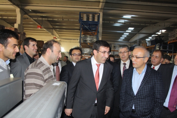 Minister Yılmaz at White Rose...