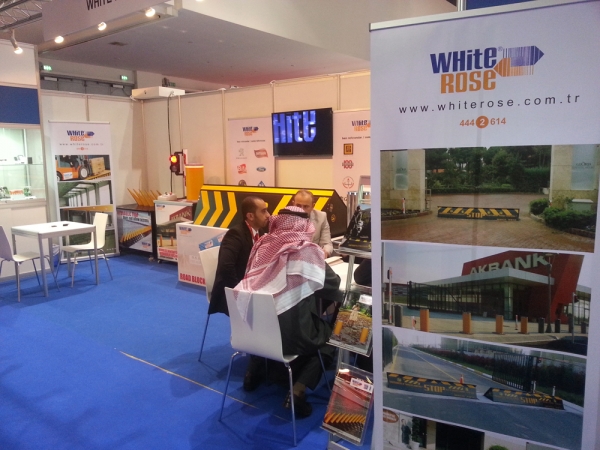 White Rose in Dubai Intersec Fair