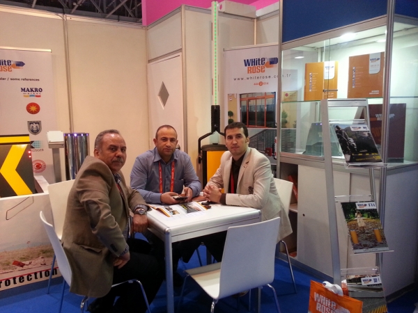 White Rose in Dubai Intersec Fair