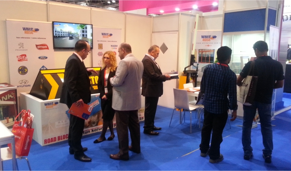 White Rose in Dubai Intersec Fair