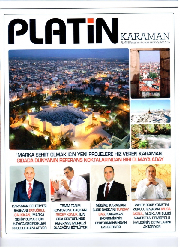 Platin Dergisindeyiz