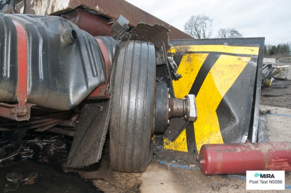 We Realized IWA 14 Road Blocker Crash Test. 