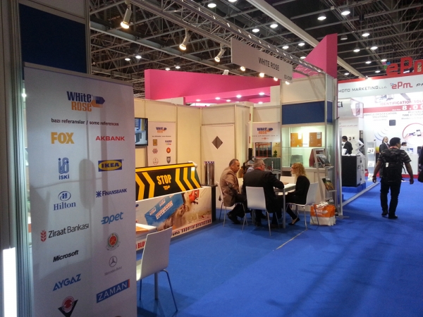 White Rose in Dubai Intersec Fair