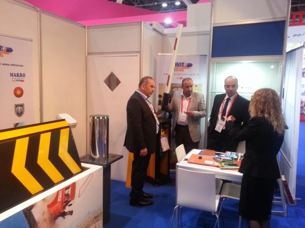 White Rose in Dubai Intersec Fair