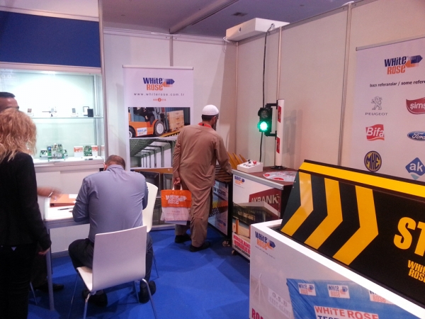 White Rose in Dubai Intersec Fair