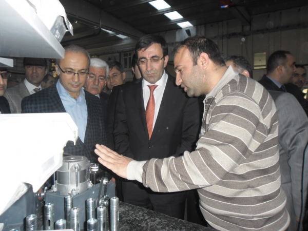 Minister Yılmaz at White Rose...