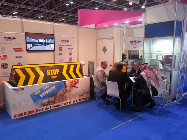 White Rose in Dubai Intersec Fair