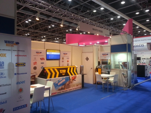 White Rose in Dubai Intersec Fair