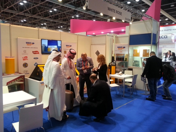 White Rose in Dubai Intersec Fair